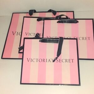 Victoria's Secret Pink Glossy Gift Bags